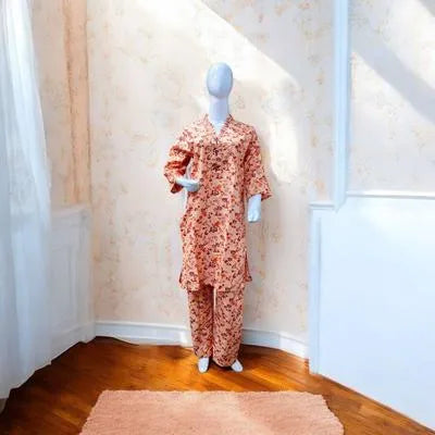 Winter Collection 2 Pcs Stitched Micro Polo Cotton Women Dress Marina Wool Specially