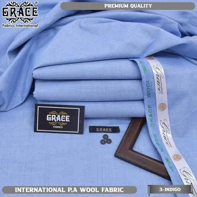 Men’s Unstitched Wool Textured Suit