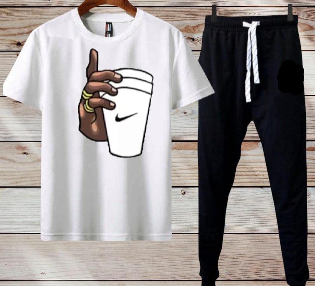 Micro Interlock Printed Track Suit wight Cup