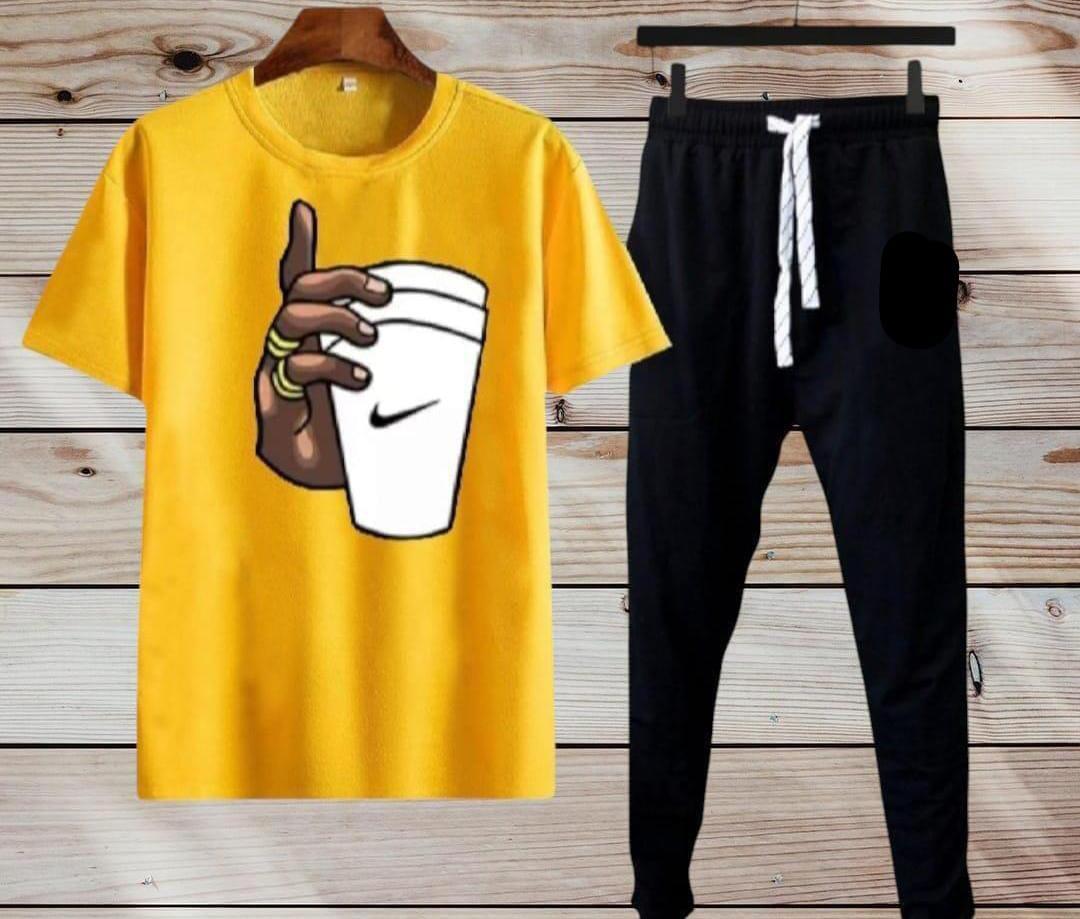 Micro Interlock Printed Track Suit wight Cup