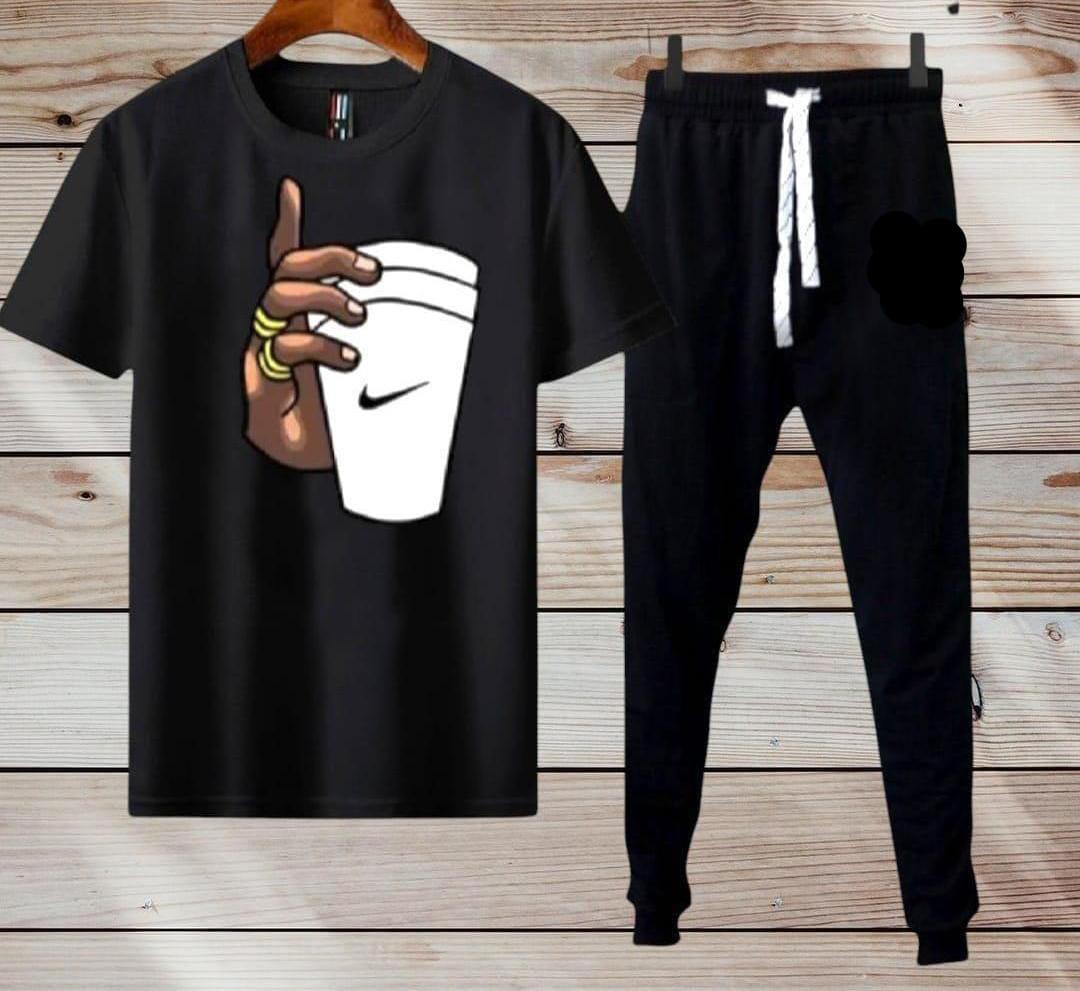 Micro Interlock Printed Track Suit wight Cup