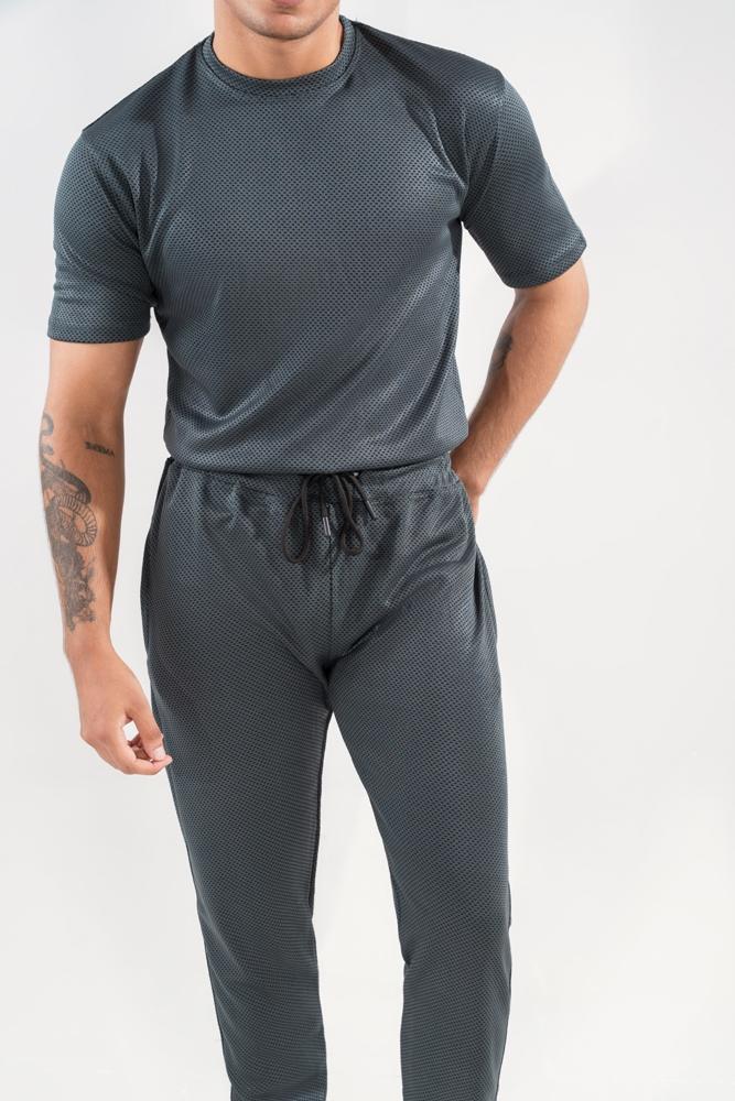 2 Pcs Men's Dri Fit Plain Track Suit