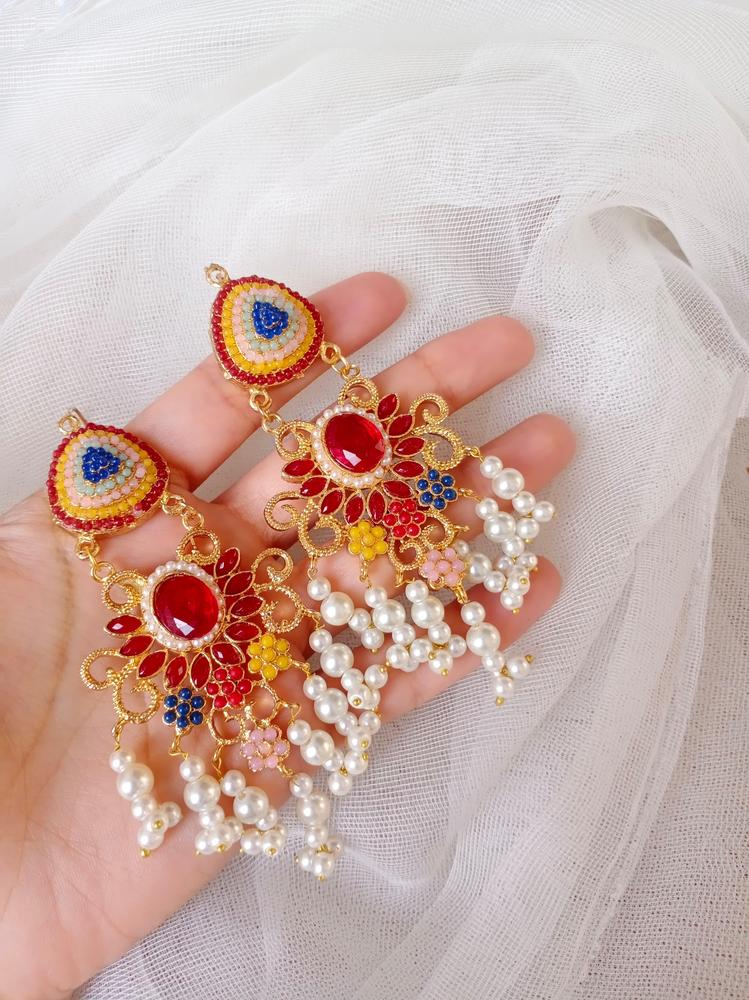 Earrings Set With Bindiya