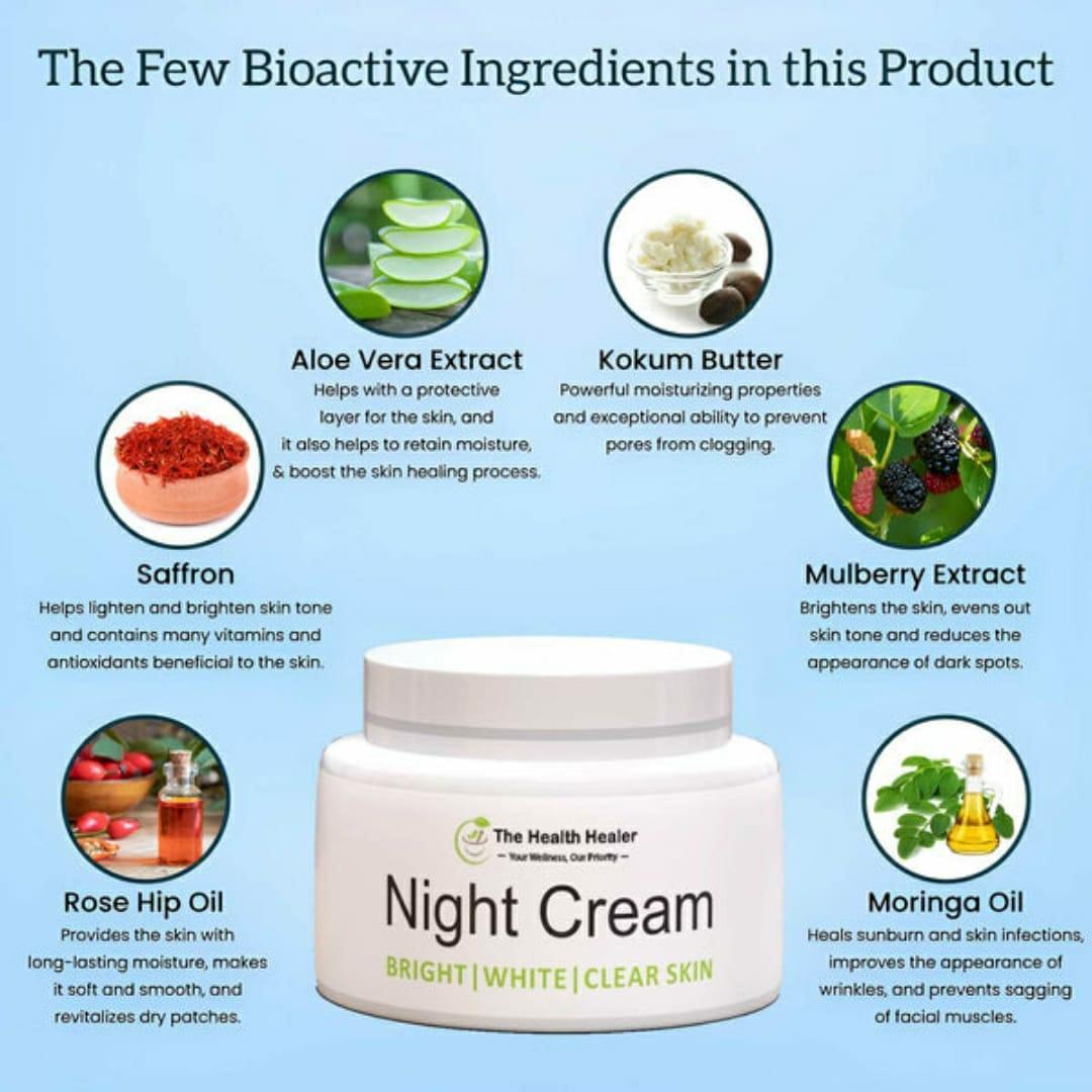 Whitening And Brightening Night Cream