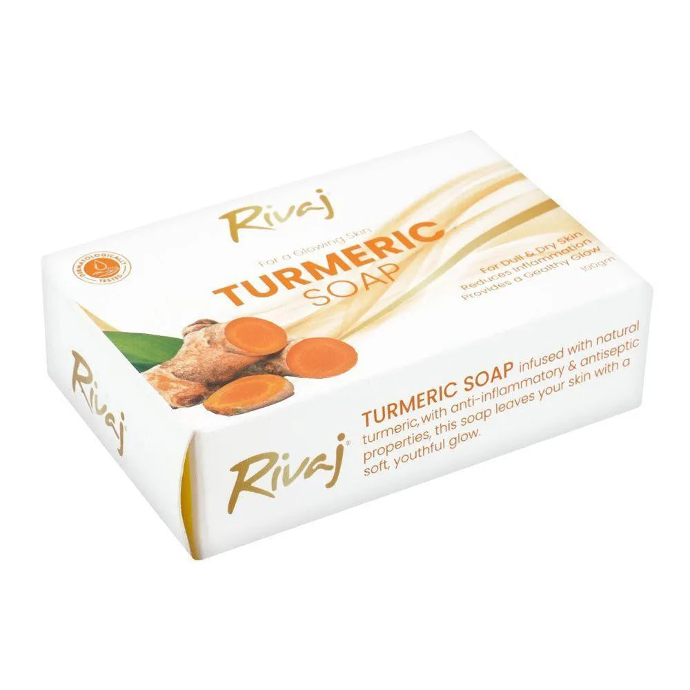 Turmeric Soap 100g by Rivaj UK