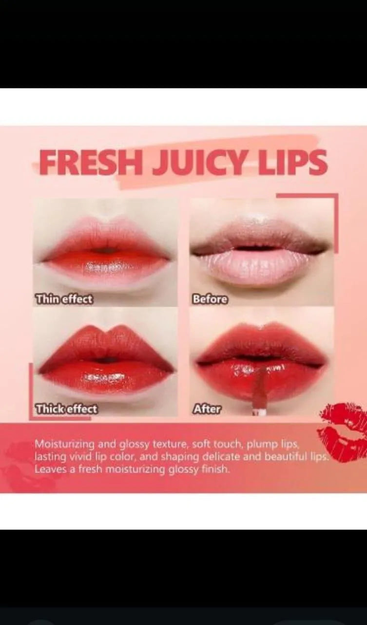 High Pigmented Multicolor Lip Tint - 6 Pcs Cool Undertone Collection