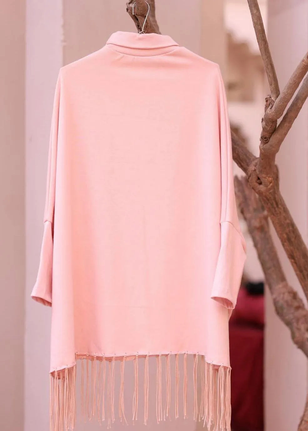 Women's Fleece Plain Poncho Cape Shawl