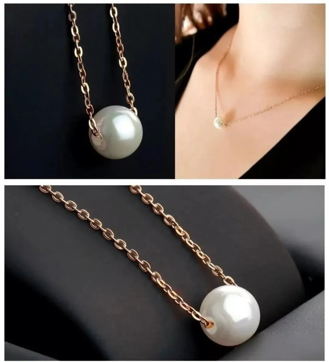 White Pearl Necklace