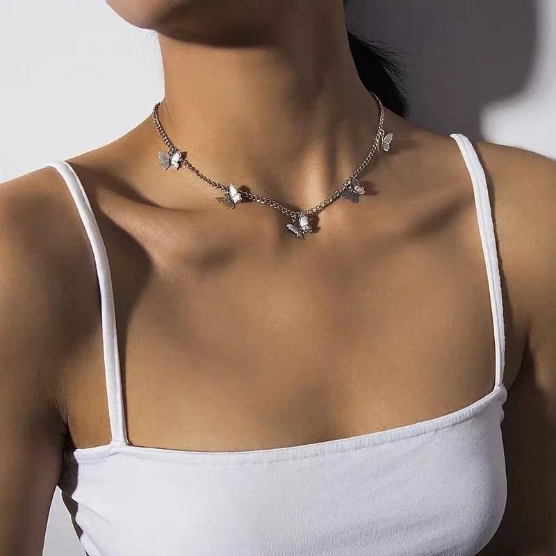 Butterfly Necklace For Girl