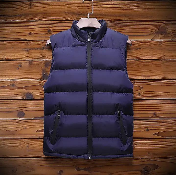 Men's Hooded Neck Polyester Bomber Jacket - 1 Pc in Blue