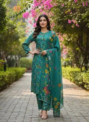 Winter Collection 3 Pcs Stitched Micro Polo Cotton Women Dress Marina Wool Specially