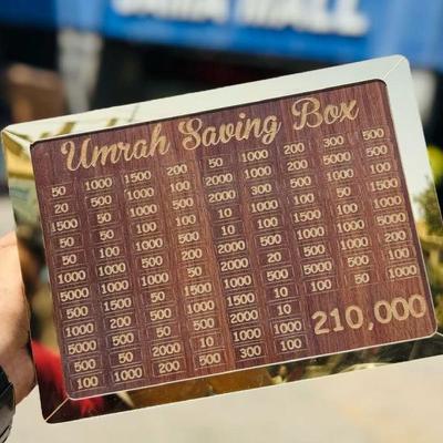 Umrah Saving Box