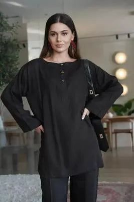 2 Pcs Women's Stitched Georgette Plain Shirt And Trouser