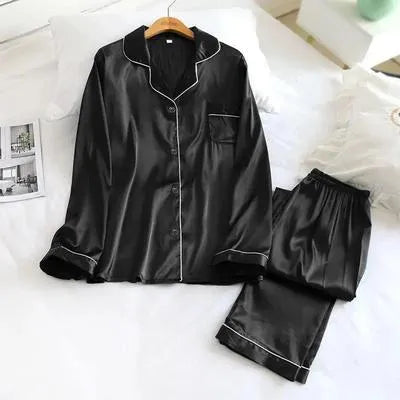 3 Pcs Women's Stitched Silk Printed Night Suit