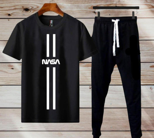 Micro Interlock Printed Track Suit wight Nasa