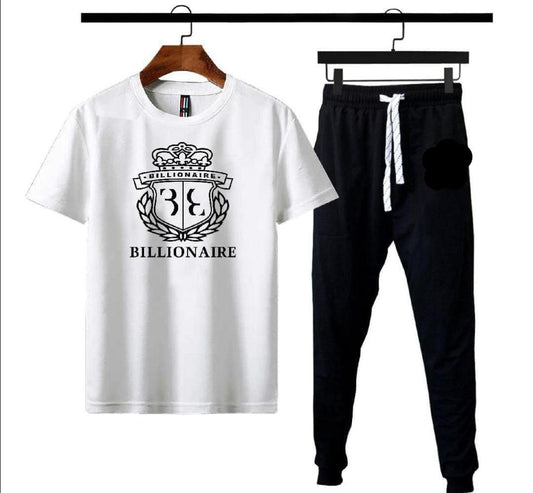 Micro Interlock Printed Track Suit W/B Billionaire