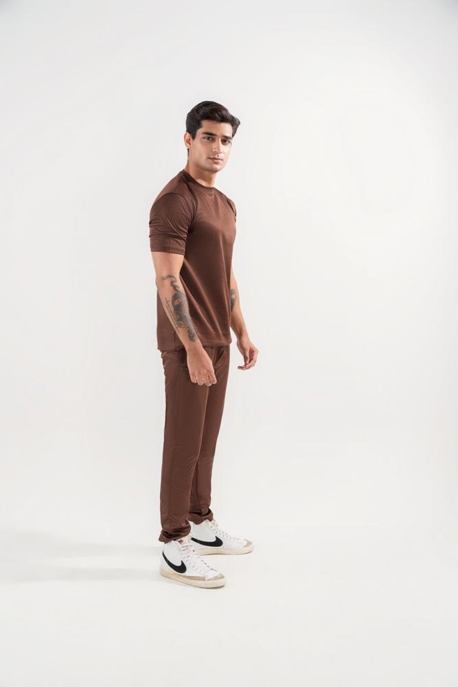 2 Pcs Men's Dri Fit Plain Track Suit