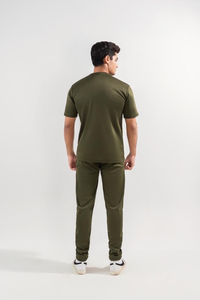 2 Pcs Men's Dri Fit Plain Track Suit