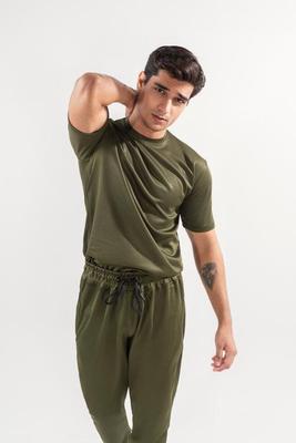 2 Pcs Men's Dri Fit Plain Track Suit