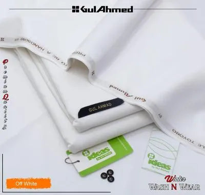 Men’s Unstitched Wash And Wear Plain Suit