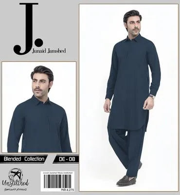 Men’s Unstitched Wash And Wear Plain Suit