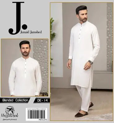Men’s Unstitched Wash And Wear Plain Suit