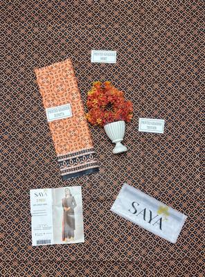 3 Pcs Women's Unstitched Khaddar Printed Suit