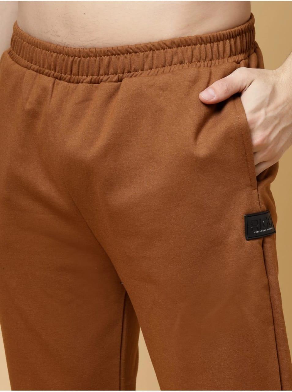 2 Pcs Men's Fleece Printed Hoodie Track Suit