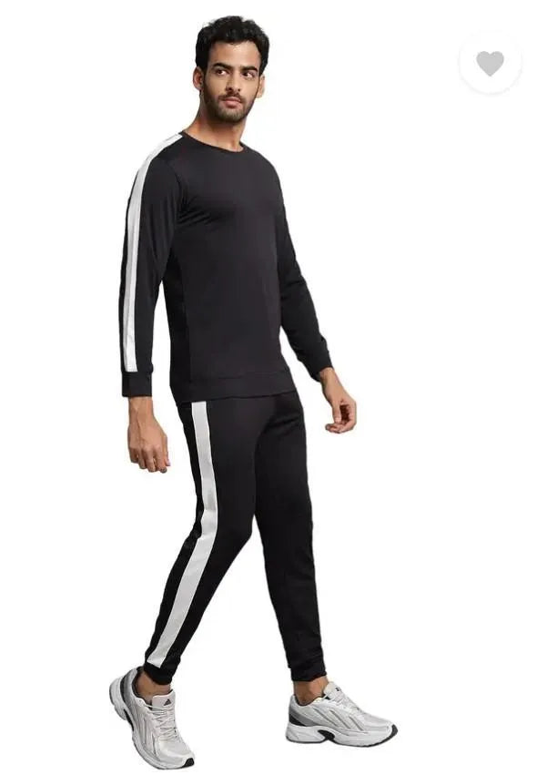 2 Pcs Men's Dri Fit Plain Track Suit