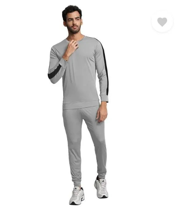 2 Pcs Men's Dri Fit Plain Track Suit