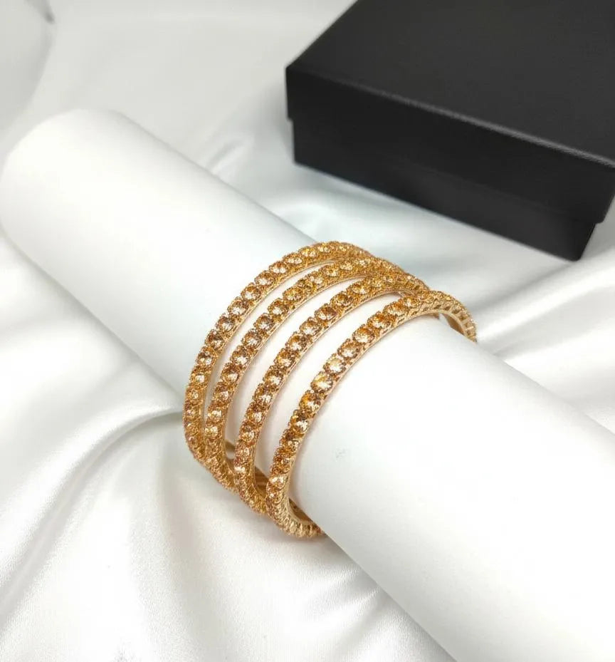 4 Pcs Plain Bangle