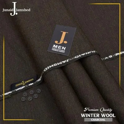 Men’s Unstitched Wool Plain Suit
