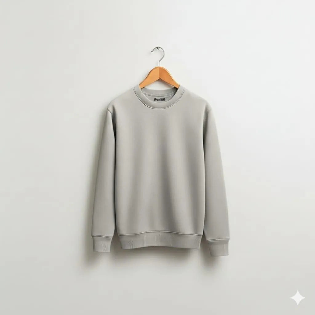 Bundle of 3 Decent Plain Sweatshirts for Men