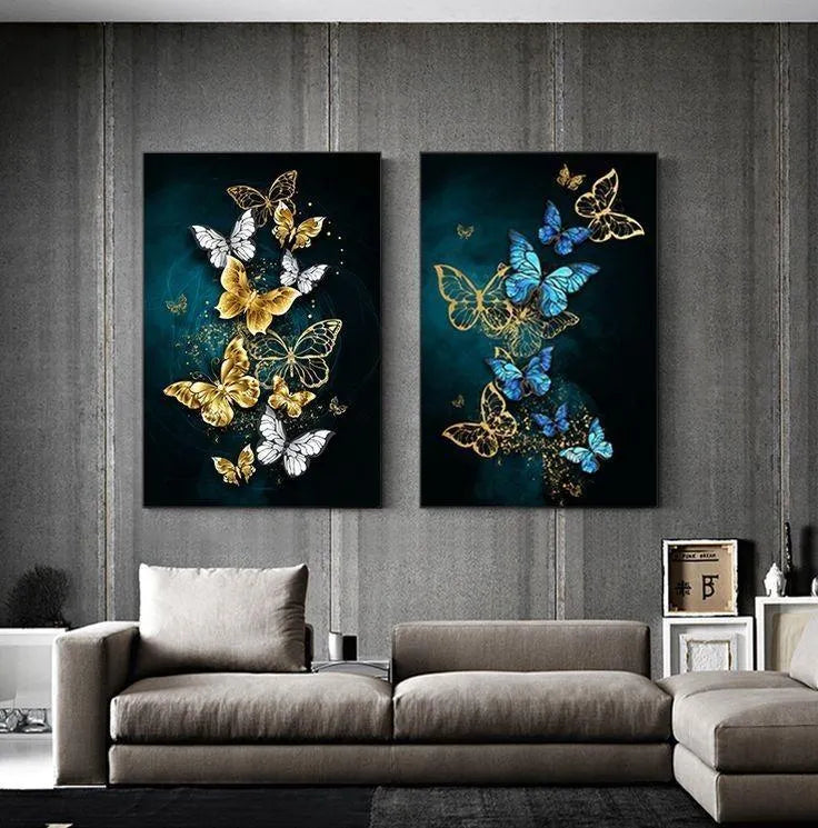 Butterfly Design Wall Art & Paintings