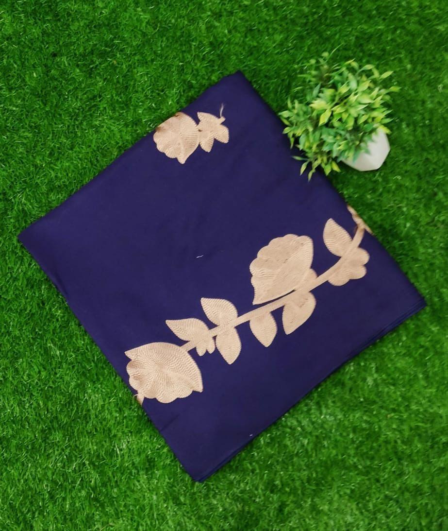 Women's Linen Embroidered Shawl