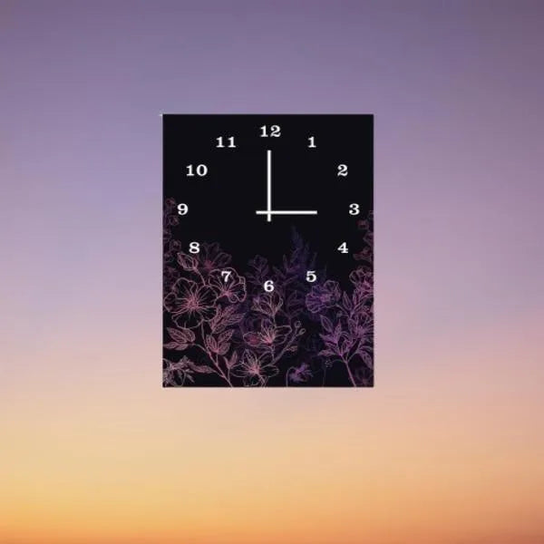 Abstract Art 3D Wall Clock