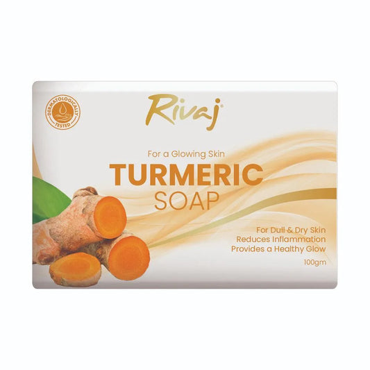 Turmeric Soap 100g by Rivaj UK