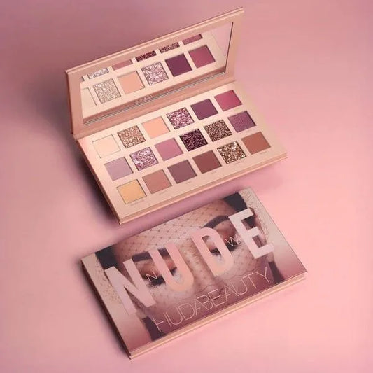 Vibrant Matte and Glitter Eyeshadow Palette - Multicolor Magic