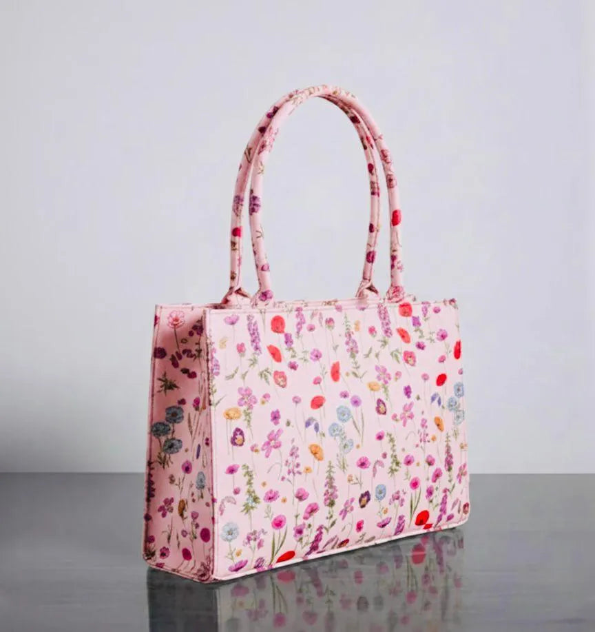 Women's Nylon Printed Tote Bag