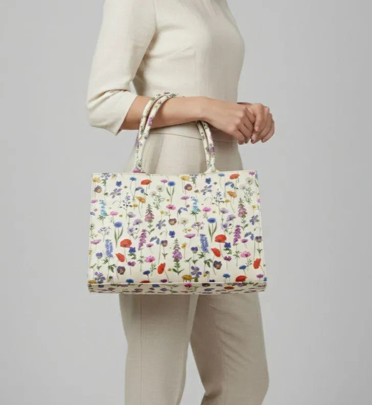 Women's Nylon Printed Tote Bag
