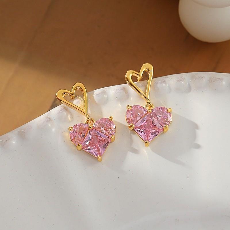 Gold Plated Zircon Necklace Set