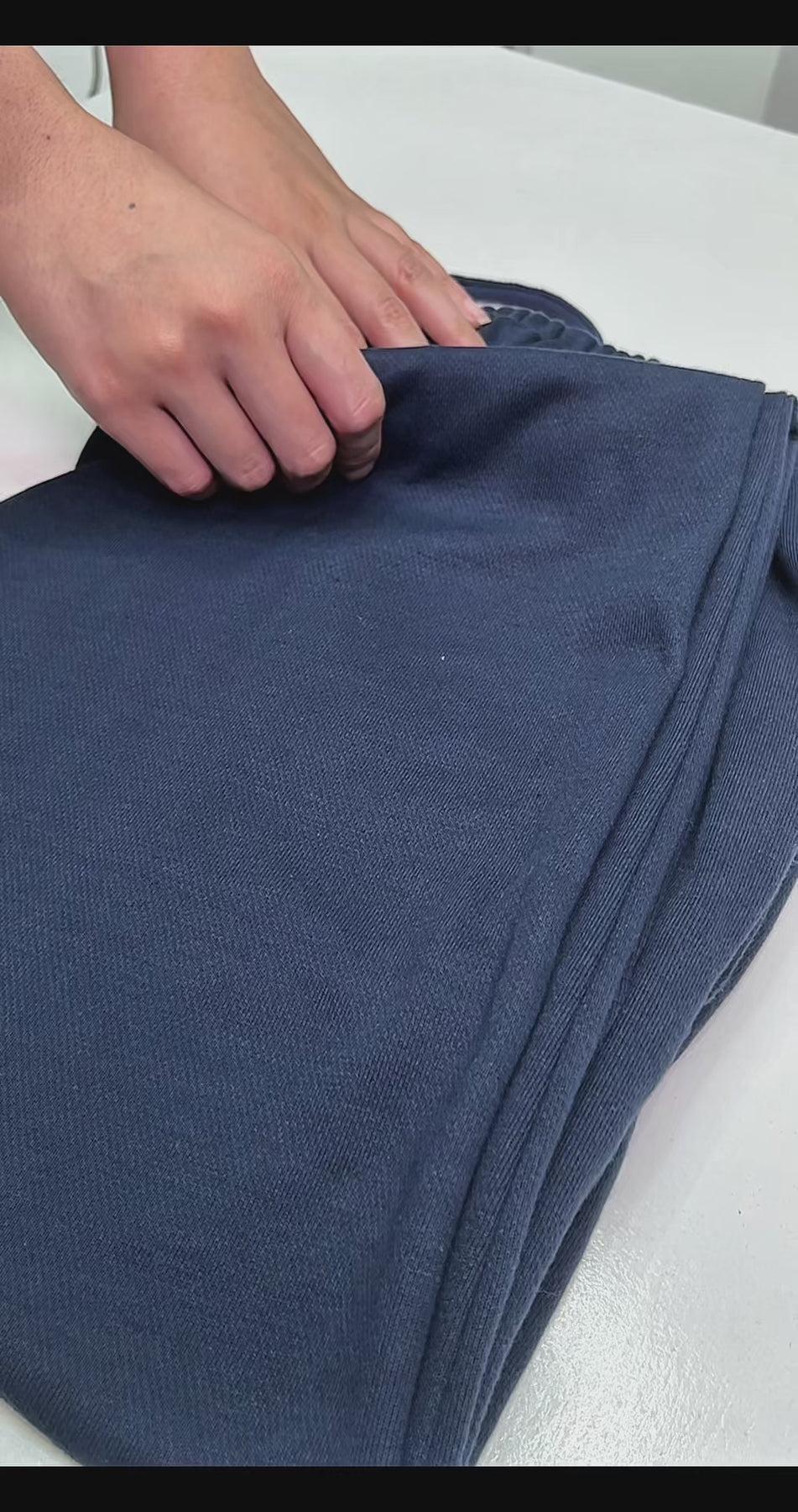Royal Blue Stitch Trousers in Dark Blue for Stylish Comfort EW-000406