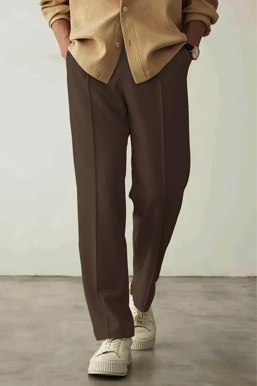 Noir Relaxed-Fit Trousers - Black EW-000390