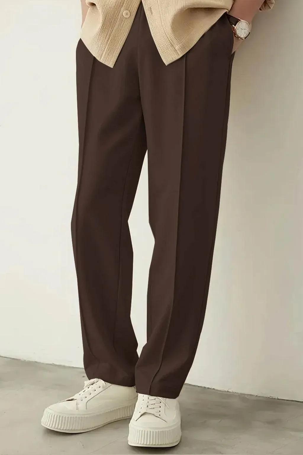 Noir Relaxed-Fit Trousers - Black EW-000390