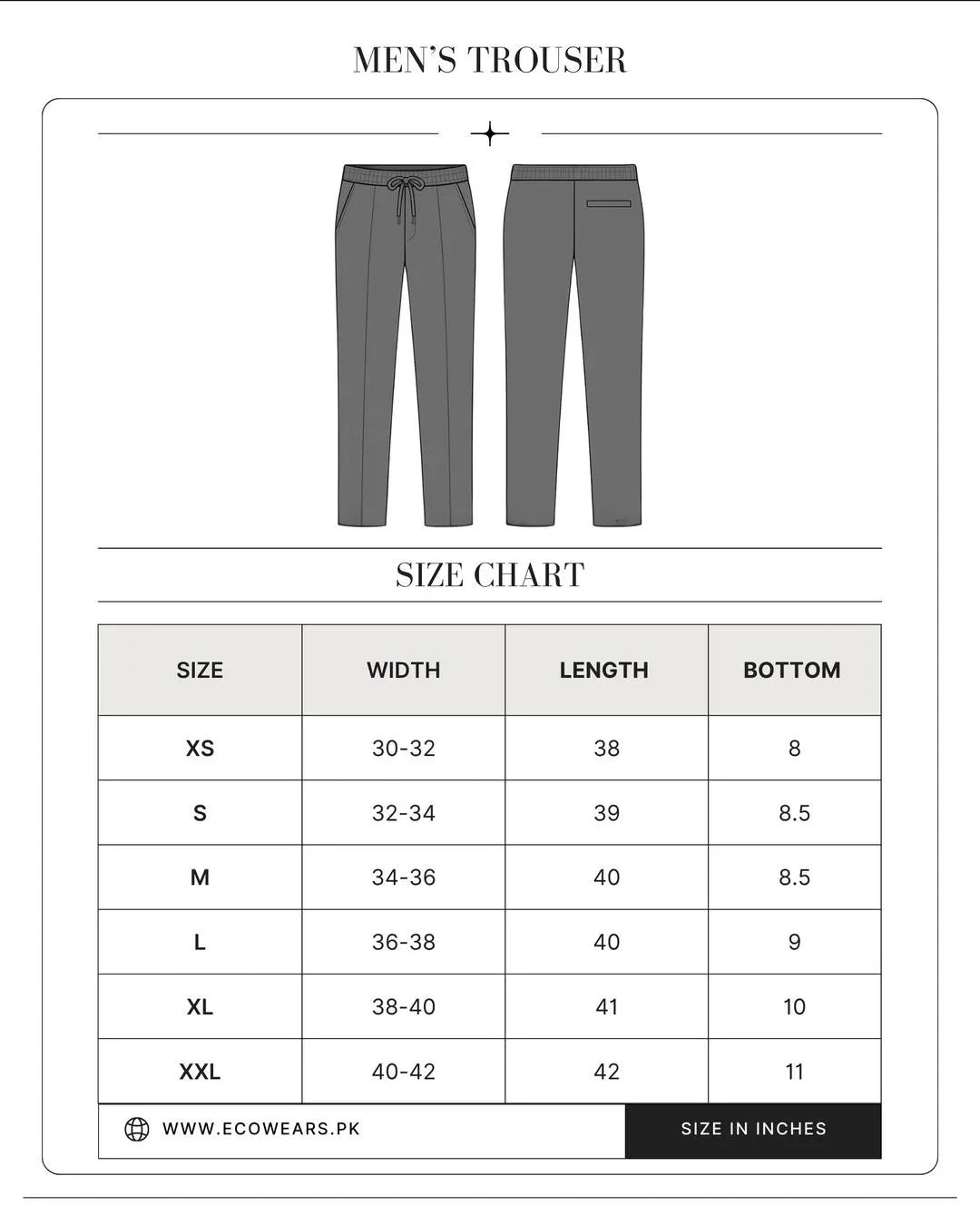 Noir Relaxed-Fit Trousers - Black EW-000390