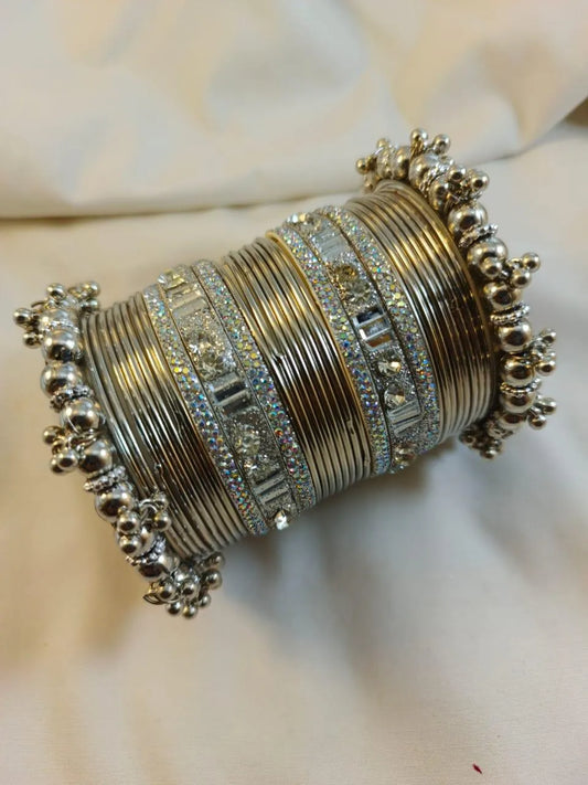 Nagina Kara Bangle Traditional Bangles Set with Elegant Look