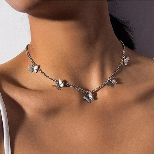 Butterfly Necklace For Girl