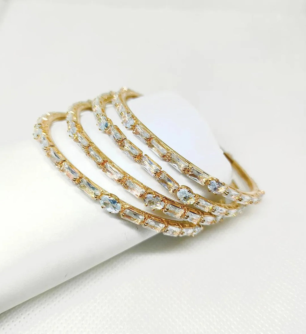 4 Pcs Plain Bangle