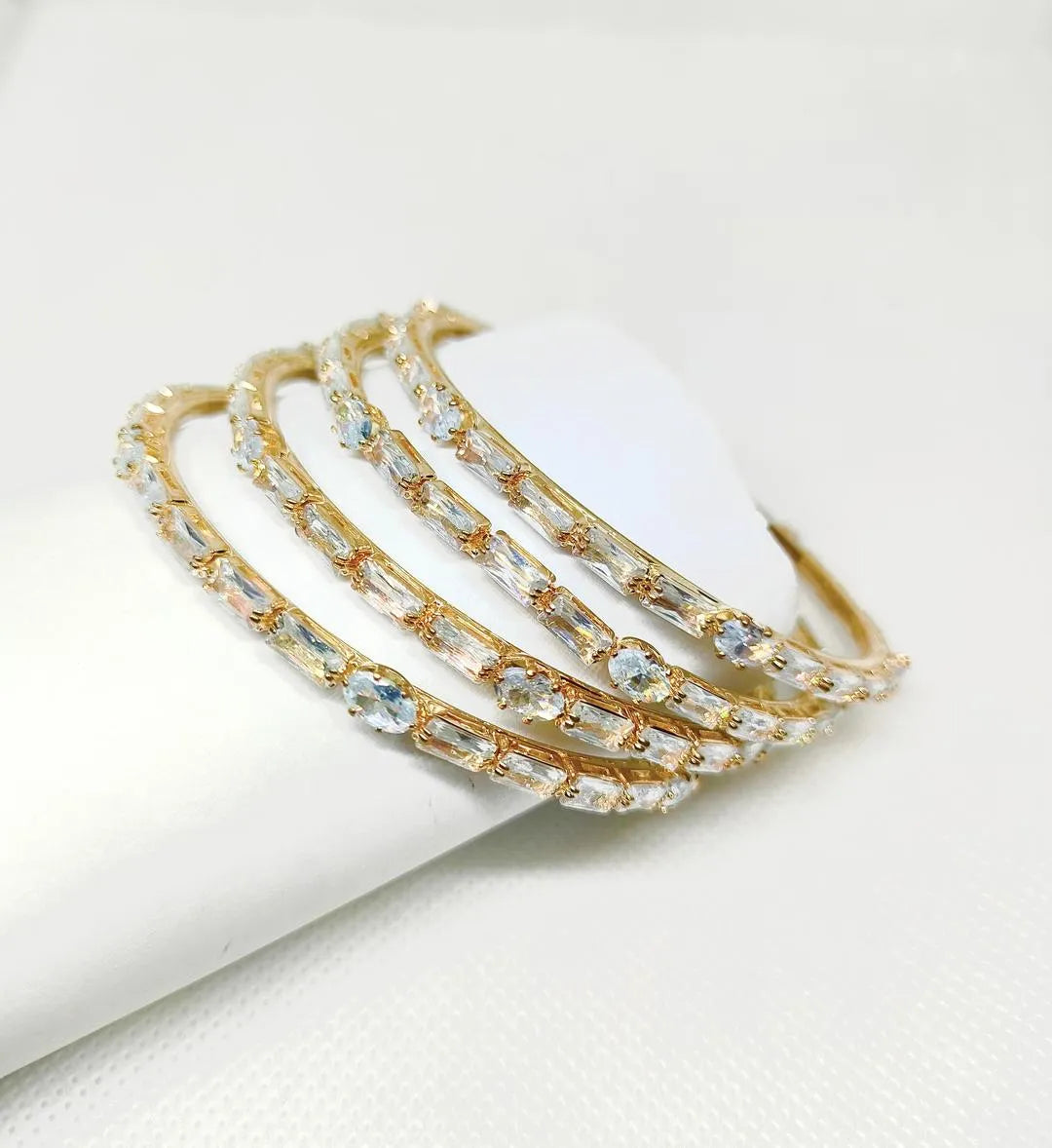4 Pcs Plain Bangle