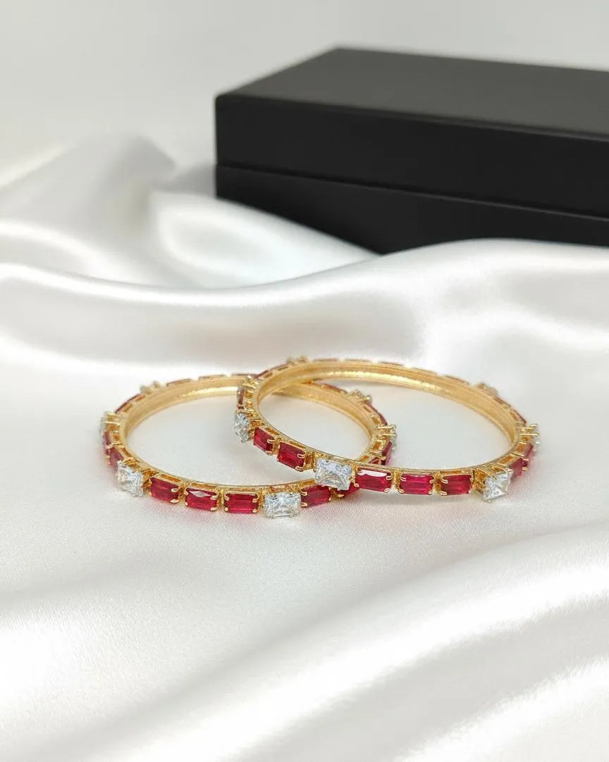 2 Pcs Plain Bangle